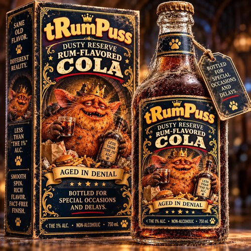 tRum Puss Dusty Reserve Rum-Flavored Cola